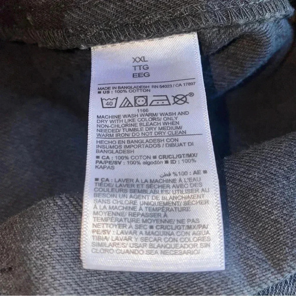 Old Navy XXL Overalls Black 100% Cotton Black - Picture 5 of 9